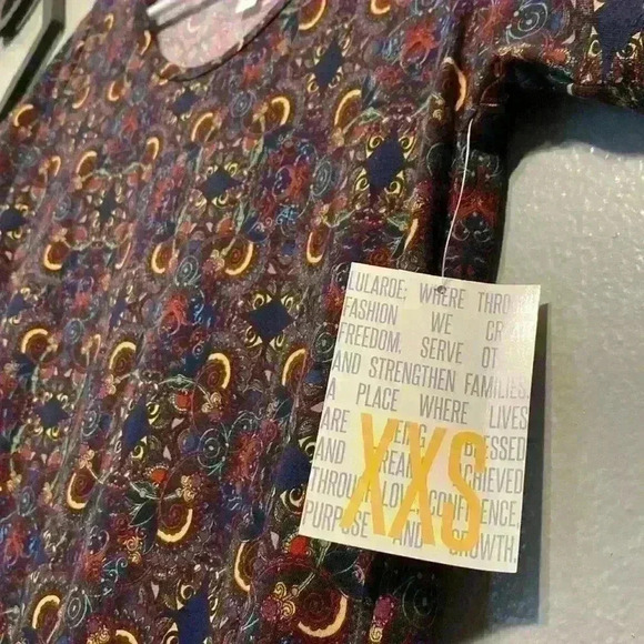 ❤️ LuLaRoe Classic T Shirt New With Tags Size XXS - Picture 4 of 6